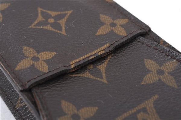 Authentic Louis Vuitton Monogram Etui Cigarette Case M63024 LV 9854D