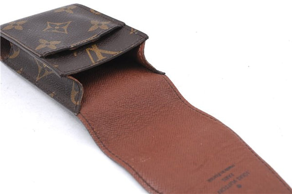 Authentic Louis Vuitton Monogram Etui Cigarette Case M63024 LV 9854D
