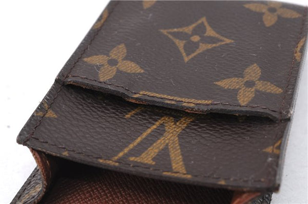 Authentic Louis Vuitton Monogram Etui Cigarette Case M63024 LV 9854D