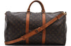 Auth Louis Vuitton Monogram Keepall Bandouliere 50 Boston Bag M41416 LV 9856C