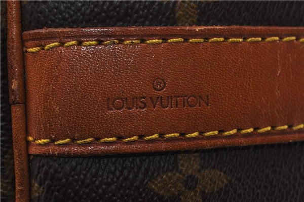 Auth Louis Vuitton Monogram Keepall Bandouliere 50 Boston Bag M41416 LV 9856C