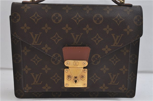 Authentic Louis Vuitton Monogram Monceau 2Way Shoulder Hand Bag M51187 LV 9858C