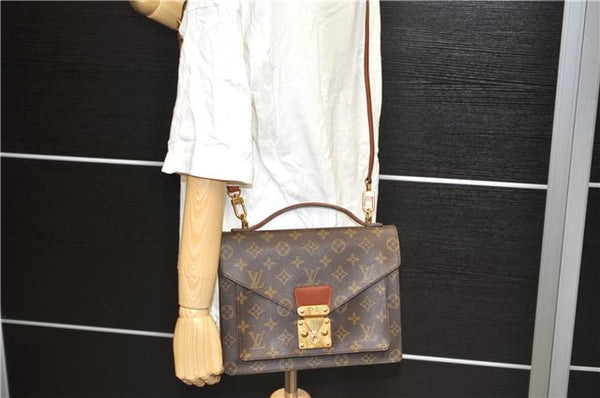 Authentic Louis Vuitton Monogram Monceau 2Way Shoulder Hand Bag M51187 LV 9858C