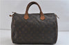 Authentic Louis Vuitton Monogram Speedy 30 Hand Bag M41526 LV 9859C