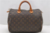 Authentic Louis Vuitton Monogram Speedy 30 Hand Bag M41526 LV 9860C