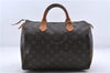 Authentic Louis Vuitton Monogram Speedy 30 Hand Bag M41526 LV 9863C