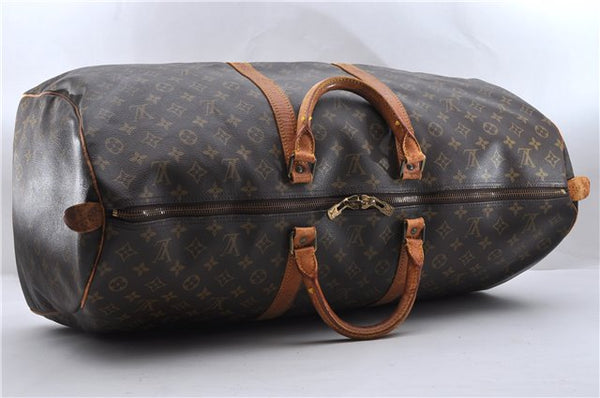 Authentic Louis Vuitton Monogram Keepall 60 Boston Bag M41422 LV 9864C