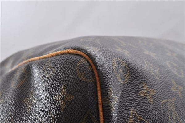 Authentic Louis Vuitton Monogram Keepall 60 Boston Bag M41422 LV 9864C