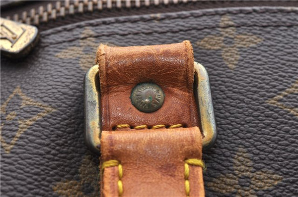 Authentic Louis Vuitton Monogram Keepall 60 Boston Bag M41422 LV 9864C