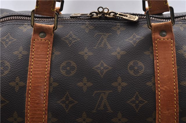 Authentic Louis Vuitton Monogram Keepall 60 Boston Bag M41422 LV 9864C