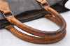 Authentic Louis Vuitton Monogram Sac Plat Hand Bag M51140 LV 9865C