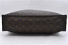 Authentic Louis Vuitton Monogram Sac Plat Hand Bag M51140 LV 9865C