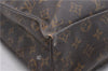 Authentic Louis Vuitton Monogram Sac Plat Hand Bag M51140 LV 9865C