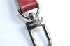 Authentic Louis Vuitton Leather Shoulder Strap Red 40.4-47.2" LV 9869E