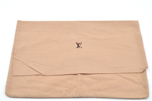 Authentic Louis Vuitton Dust Bag 10 Set Cotton Beige 14.4x10.6x0.4 LV 9869F