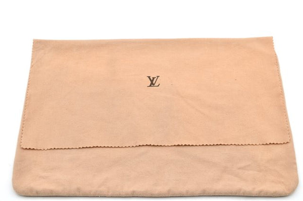 Authentic Louis Vuitton Dust Bag 10 Set Cotton Beige 14.4x10.6x0.4 LV 9869F