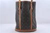 Authentic Louis Vuitton Monogram Bucket GM Shoulder Bag M42236 LV 9870C