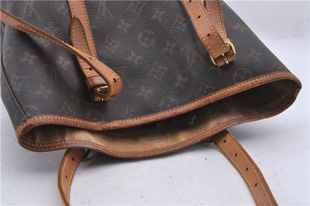 Authentic Louis Vuitton Monogram Bucket GM Shoulder Bag M42236 LV 9870C