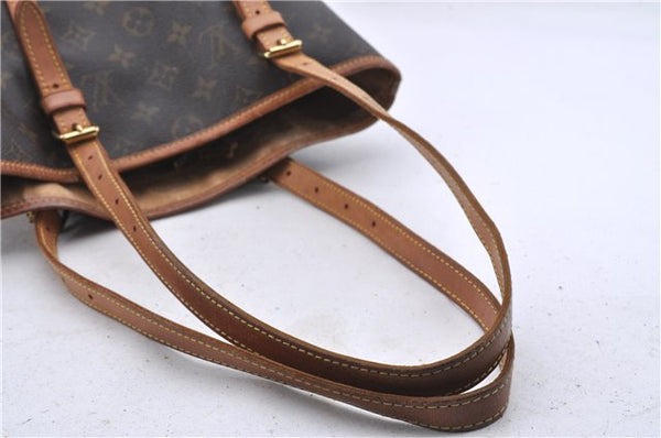 Authentic Louis Vuitton Monogram Bucket GM Shoulder Bag M42236 LV 9870C