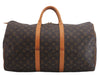 Authentic Louis Vuitton Monogram Keepall 50 Travel Boston Bag M41426 LV 9871E