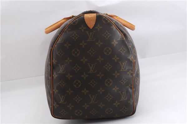 Authentic Louis Vuitton Monogram Keepall 50 Travel Boston Bag M41426 LV 9871E