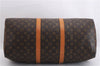 Authentic Louis Vuitton Monogram Keepall 50 Travel Boston Bag M41426 LV 9871E