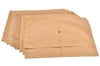 Authentic Louis Vuitton Dust Bag 10 Set Cotton Beige 17.9x14.4x0.2 LV 9872F