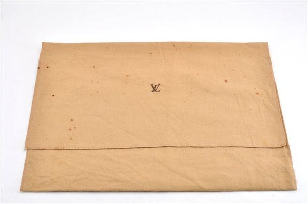 Authentic Louis Vuitton Dust Bag 10 Set Cotton Beige 17.9x14.4x0.2 LV 9872F