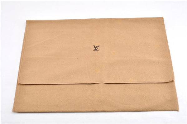Authentic Louis Vuitton Dust Bag 10 Set Cotton Beige 17.9x14.4x0.2 LV 9872F