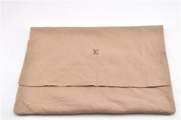 Authentic Louis Vuitton Dust Bag 10 Set Cotton Beige 18.1x13.6x0.2 LV 9873F