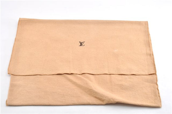 Authentic Louis Vuitton Dust Bag 10 Set Cotton Beige 18.1x13.6x0.2 LV 9873F