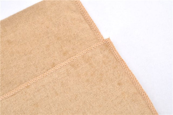 Authentic Louis Vuitton Dust Bag 10 Set Cotton Beige 18.1x13.6x0.2 LV 9873F