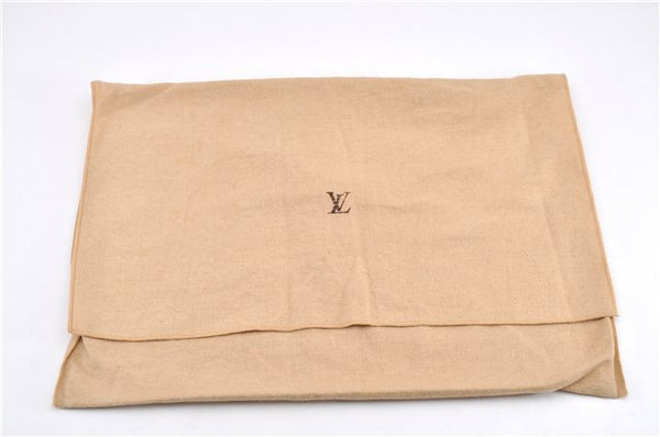 Authentic Louis Vuitton Dust Bag 10 Set Cotton Beige 17.7x13.6x0.2 LV 9874F