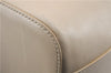 Authentic GUCCI Vintage Shoulder Bag Purse Leather 0013814 Ivory 9875D