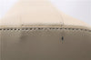 Authentic GUCCI Vintage Shoulder Bag Purse Leather 0013814 Ivory 9875D