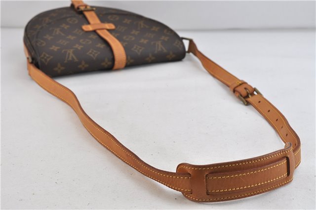 Auth Louis Vuitton Monogram Chantilly GM Shoulder Cross Body Bag M51232 LV 9879C