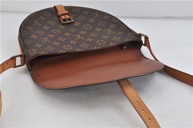 Auth Louis Vuitton Monogram Chantilly GM Shoulder Cross Body Bag M51232 LV 9879C