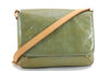 Auth Louis Vuitton Vernis Thompson Street Shoulder Bag Green M91009 LV 9880C