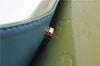 Auth Louis Vuitton Vernis Thompson Street Shoulder Bag Green M91009 LV 9880C