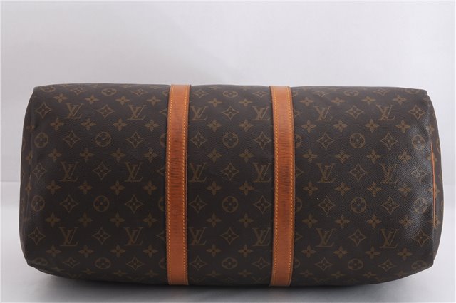 Authentic Louis Vuitton Monogram Keepall 50 Travel Boston Bag M41426 LV 9880E