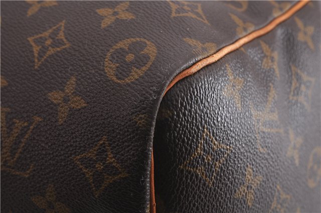 Authentic Louis Vuitton Monogram Keepall 50 Travel Boston Bag M41426 LV 9880E