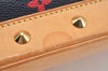 Auth Louis Vuitton Monogram Multicolor Alma PM Black Hand Bag M92646 LV 9881F