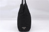 Authentic PRADA Vintage Nylon Shoulder Tote Bag Black 9882D