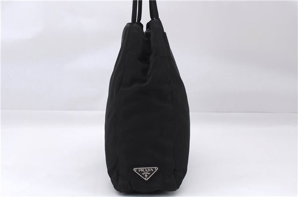Authentic PRADA Vintage Nylon Shoulder Tote Bag Black 9882D