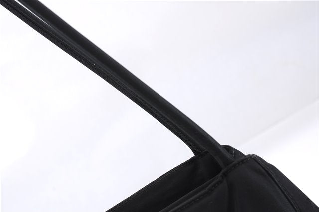 Authentic PRADA Vintage Nylon Shoulder Tote Bag Black 9882D
