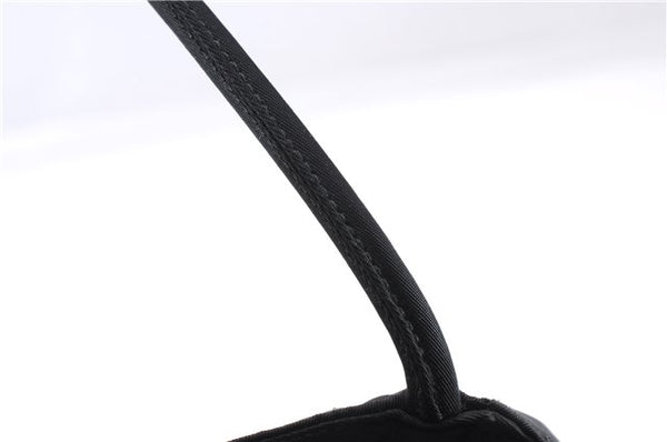 Authentic PRADA Vintage Nylon Shoulder Tote Bag Black 9882D