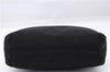 Authentic PRADA Vintage Nylon Shoulder Tote Bag Black 9882D