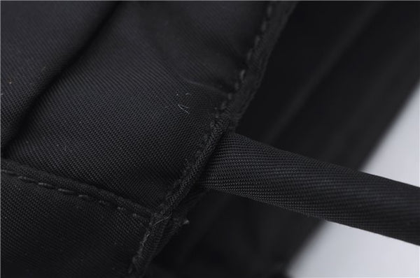 Authentic PRADA Vintage Nylon Shoulder Tote Bag Black 9882D
