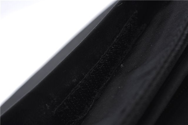 Authentic PRADA Vintage Nylon Shoulder Tote Bag Black 9882D