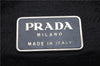 Authentic PRADA Vintage Nylon Shoulder Tote Bag Black 9882D